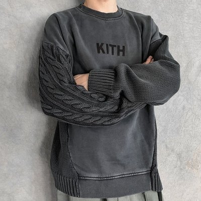 日本未発売　Kith Combo Knit Crewneck