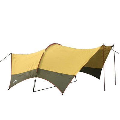 哈比帳黑膠天幕帳篷防曬戶外多用途超大遮陽棚雨棚多人戶外露營