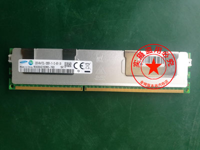 三星原廠 32GB 4RX4 PC3L-12800R 服務器內存 32G DDR3 1600 REG