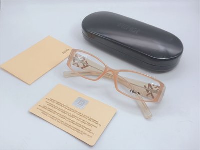 【本閣】FENDI 光學眼鏡 F729R 義大利 膠框 小框 水鑽 透明鏡框 搭配濾藍光 多焦點鏡片