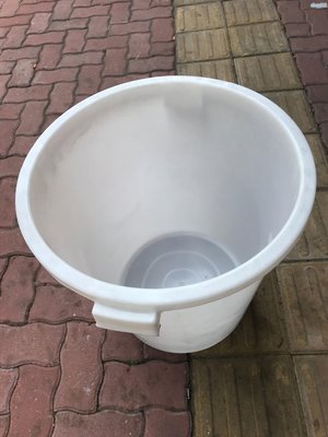 0升垃圾桶，衛生桶，直徑50*高51公分.塑料桶不帶蓋價水桶圓桶白色水箱 水桶 手提水箱 儲水桶 儲水箱 密封桶 塑膠桶