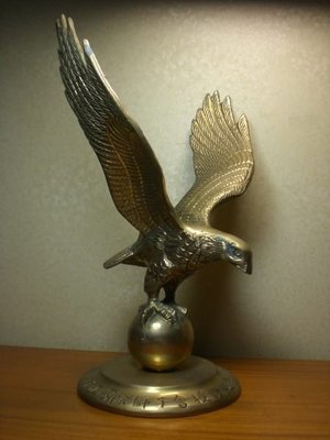 紀念銅雕【飛鵬展翅】藝術品、收藏品