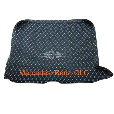 適用 Mercedes-Benz GLA GLB  GLC 專用高邊汽車皮革後廂墊 後行李廂墊 後行李箱墊