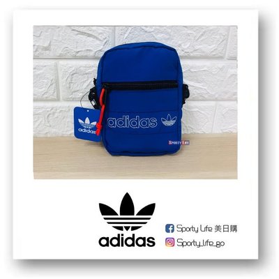 【SL美日購】Adidas Originals Bag 側背包 藍色 包包 背包 愛迪達 斜肩包 三葉草 腰包 美國代購