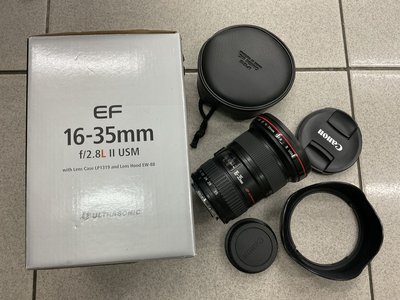 [保固一年][高雄明豐] 95新 公司貨 Canon EF 16-35mm F2.8 L II USM [F1555]