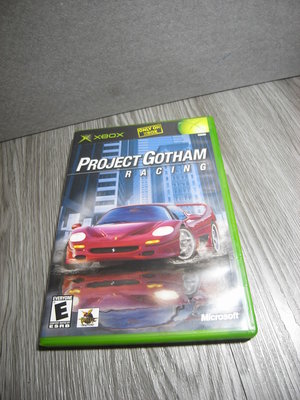 二手 project gotham racing 哥譚賽車計劃 初代 XBOX 遊戲 遊戲片