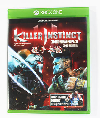XBOX ONE Killer Instinct 殺手本能 (亞版英文字幕)**(二手商品)【台中大眾電玩】