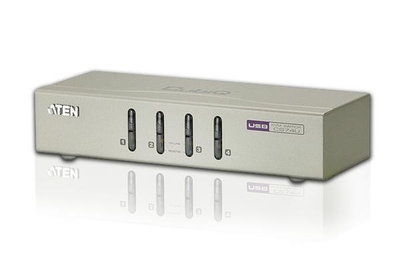 ◤全新品 含稅 免運費◢ ATEN 4埠USB VGA/音訊 KVM多電腦切換器 ( CS74U )