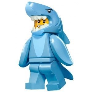 未拆封  現貨~~LEGO 樂高 71011 minifigures 15 第15代 #13 鯊魚裝