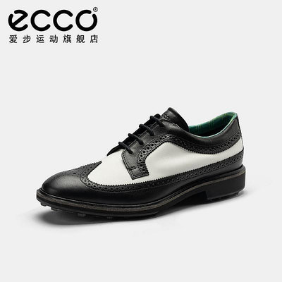高爾夫鞋ECCO愛步24新款高爾夫鞋男 柔韌耐穿鞋子 高爾夫經典混合110224