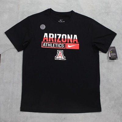 MOMO精品#NIKE 耐吉 亞利桑那州立大學Arizona 籃球訓練短袖T恤寬松大碼速干圓領  男
