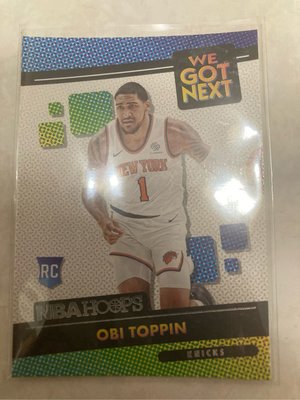2021 Hoops 尼克隊強力新秀 Obi Toppin RC
