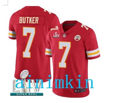 健美館 Football Jersey  NFL 橄欖球Chiefs酋長隊BUKTER 7號球衣 ainimkin