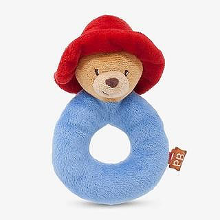 現貨❤️ 英國 paddington bear 柏靈頓熊 寶寶 手搖鈴 新生兒 搖鈴 可愛新登場