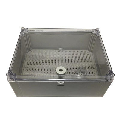 ~防水盒~400*300*160透明帶鎖防水接線盒 密封箱 PC塑料戶外配電箱