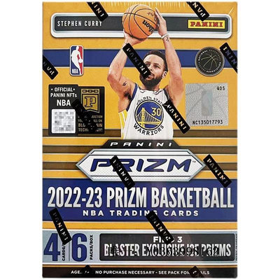 球星卡22-23 Panini 帕尼尼 NBA 籃球 球星卡 Prizm 手雷盒盒卡