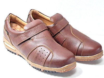 零碼鞋 28.5號 Zobr路豹 純手工製造 牛皮氣墊休閒男鞋 BB706 棕豆色  特價:1090元