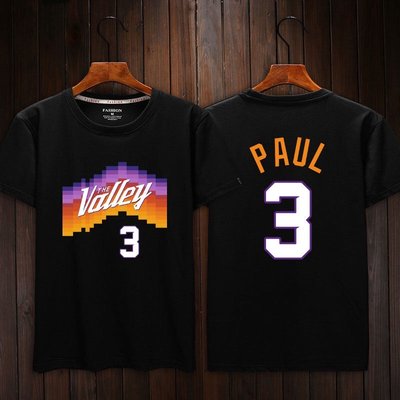 🔥CP3保羅Chris Paul短袖棉T恤上衣🔥NBA太陽隊Nike耐克愛迪達運動籃球衣服T-shirt男女喬丹80