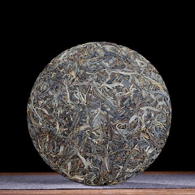 【普洱】雲南勐海普洱茶生茶餅3公斤大餅3000g古樹茶純料大餅茶葉工藝擺件