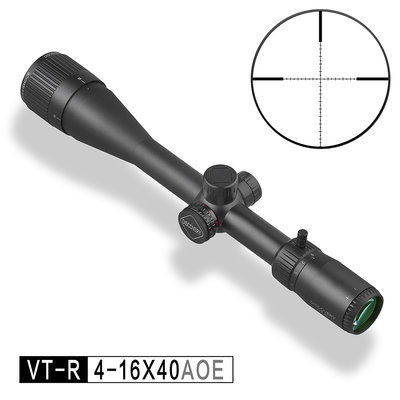 【WKT】DISCOVERY 發現者 VT-R 4-16X40AOE 內充氮氣防水防霧 狙擊鏡/瞄準鏡-DIN013