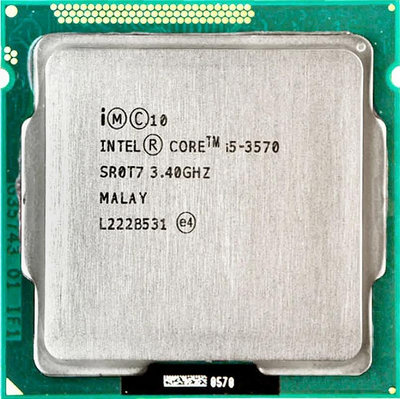 【尚典3C】Intel Core i5-3570 處理器 6M 快取記憶體，3.80 GHz XX企業汰換 中古.二手.