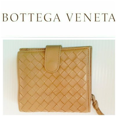Bottega Veneta 寶緹嘉 編織拉鍊長夾BV 小羊皮多卡拉鏈 皮夾 翻扣錢包手拿包 發財夾588 1元起標 有