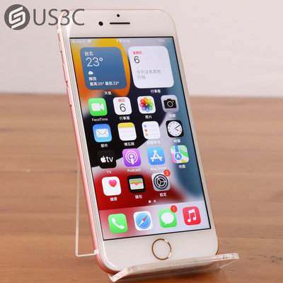 【US3C-板橋店】【一元起標】公司貨 Apple iPhone 7 Plus i7+ 128G 5.5吋 玫瑰金 指紋辨識 4G手機 二手手機