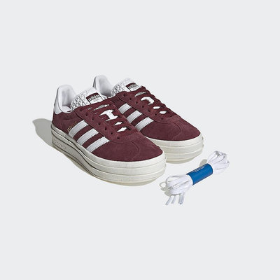 adidas GAZELLE BOLD 運動休閒鞋 滑板 復古 女 - Originals HQ6892【雅妤潮鞋】