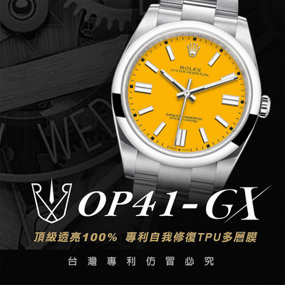 RX8-GX OP41 Oyster Perpetual 41腕錶(124300)_鏡面.外圈