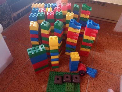 二手ok積木一個一元 非LEGO 樂高台製我高ok積木