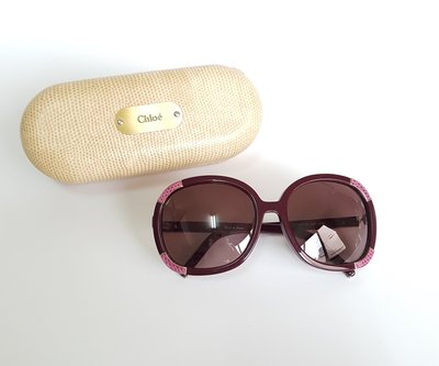 Chloe 太陽眼鏡 經典 LOGO 設計款 原廠盒裝 時尚精品， 超級特價便宜賣 保證真品