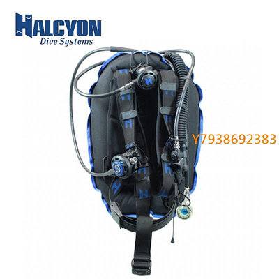 HALCYON Traveler pro水肺浮力控制器單瓶背飛  潛水BCD 輕巧便攜