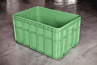 六格儲運箱615*420*320mm-塑膠籃 塑膠箱 密狀儲運箱 搬運箱 工具箱 倉儲箱 週轉箱 物流箱【富晴塑膠】