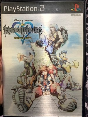 幸運小兔 PS2 王國之心 Final Mix Kingdom Heart 日版 A5/C2