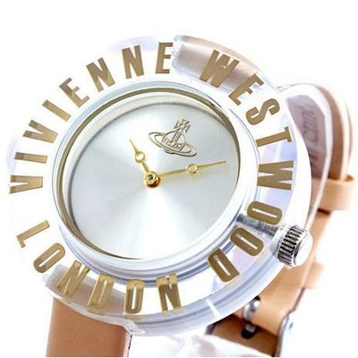 Vivienne Westwood 手錶 英國 ORB LOGO 透明錶框 女錶 生日 禮物 VV032BG