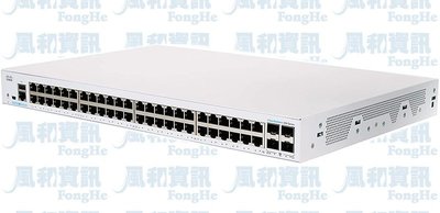 思科 Cisco CBS250-48T-4G-TW 48埠GbE智慧網管型交換器【風和網通】