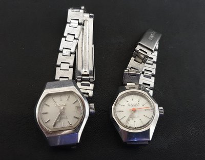 （2支一標）約1970～1980年代  ROMA與SANKO~17石手上鍊（女用）機械錶。