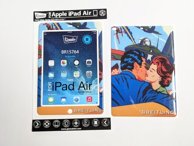 全新正品Breitling百年靈x Gizmobies for iPad Air復古機身外殼保護貼