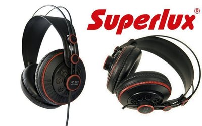 〖好聲音樂器〗Superlux HD681 半開放 監聽耳機 耳罩式耳機