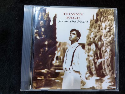 湯米佩吉 Tommy Page - From the heart - 1991年美國盤 - 9成新 - 251元起標