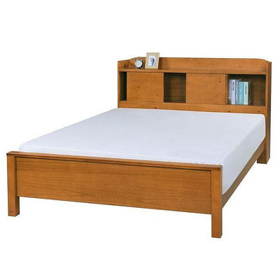【SA575-3】如意5尺雙人床(書架床頭型)