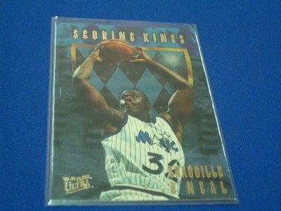 阿克漫258-84~NBA-1995-96年Ultra特卡1:24 Shaouille O'Neal只有一張