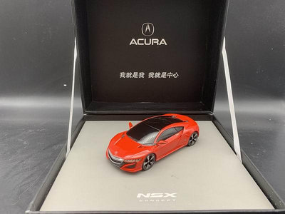 [D.E.]Acura NSX Concept 本田謳歌阿庫拉NSX概念跑車模型 1/43紅-原創