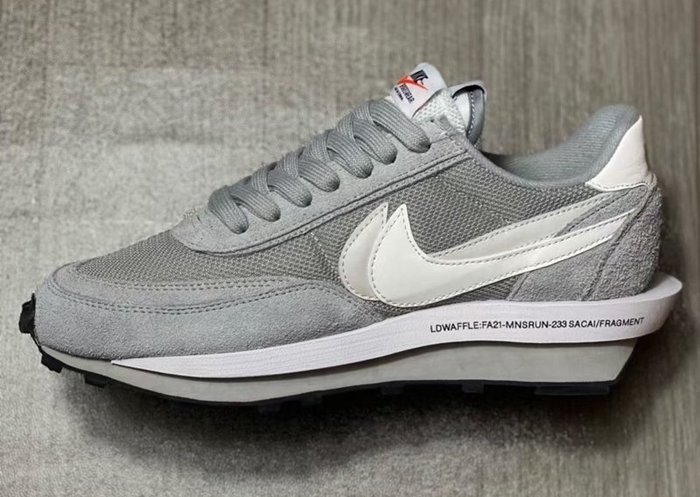 nike sacai ld waffle fragment grey