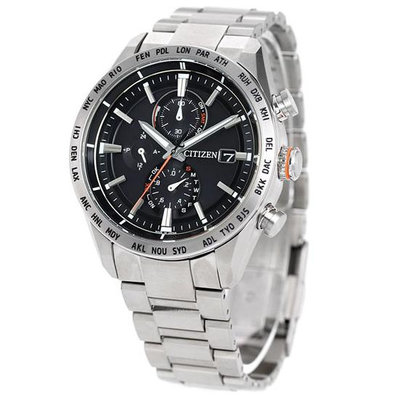 預購 CITIZEN AT8181-63E 星辰錶 手錶 42mm ATTESA 電波 黑色面盤 鈦金屬錶帶 男錶女錶