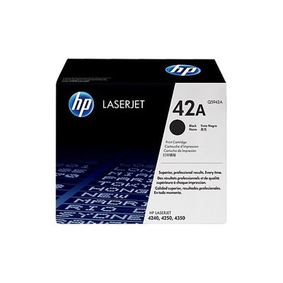 【葳狄線上GO】HP 42A 原廠黑色碳粉匣 (Q5942A) 適用4250 / LJ4350