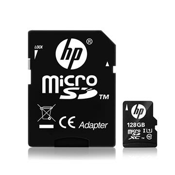 【捷修電腦。士林】 【HP】128GB UHS-1 microSDXC 記憶卡 U1 (含轉卡) $ 1799