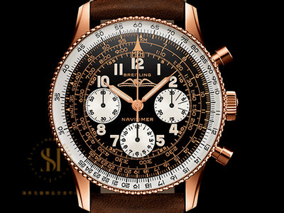 【鴻昇名錶】Breitling 百年靈 NAVITIMER 航空計時腕錶 RB0910371B1X1 紅金 AF922