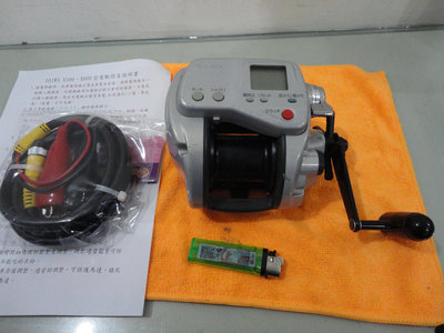 日本製DAIWA x500 電動捲線器( 有到達設定點自己停，有自動晃餌)-2