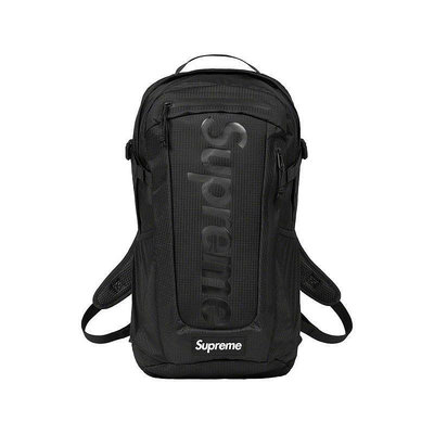 全新真品 Supreme 21SS Backpack 後背包 電腦包 雙肩背包 黑色 black 現貨在台 稀有